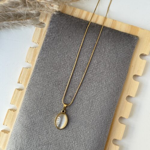 Soft Grace White Necklace