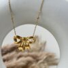 Graceful Bow Necklace