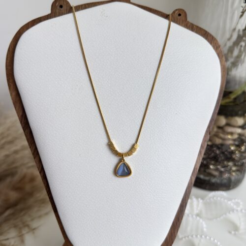 Warm Blue Necklace