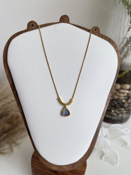 Warm Blue Necklace