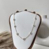 Graceful Pearl Cluster Necklace
