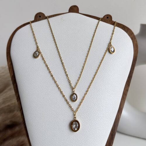 Soft Grace Layered Necklace
