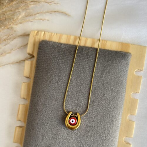 Protective Red Evil Eye Necklace