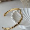 Pearl Halo Bangle