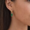 Emerald Drop Earrings