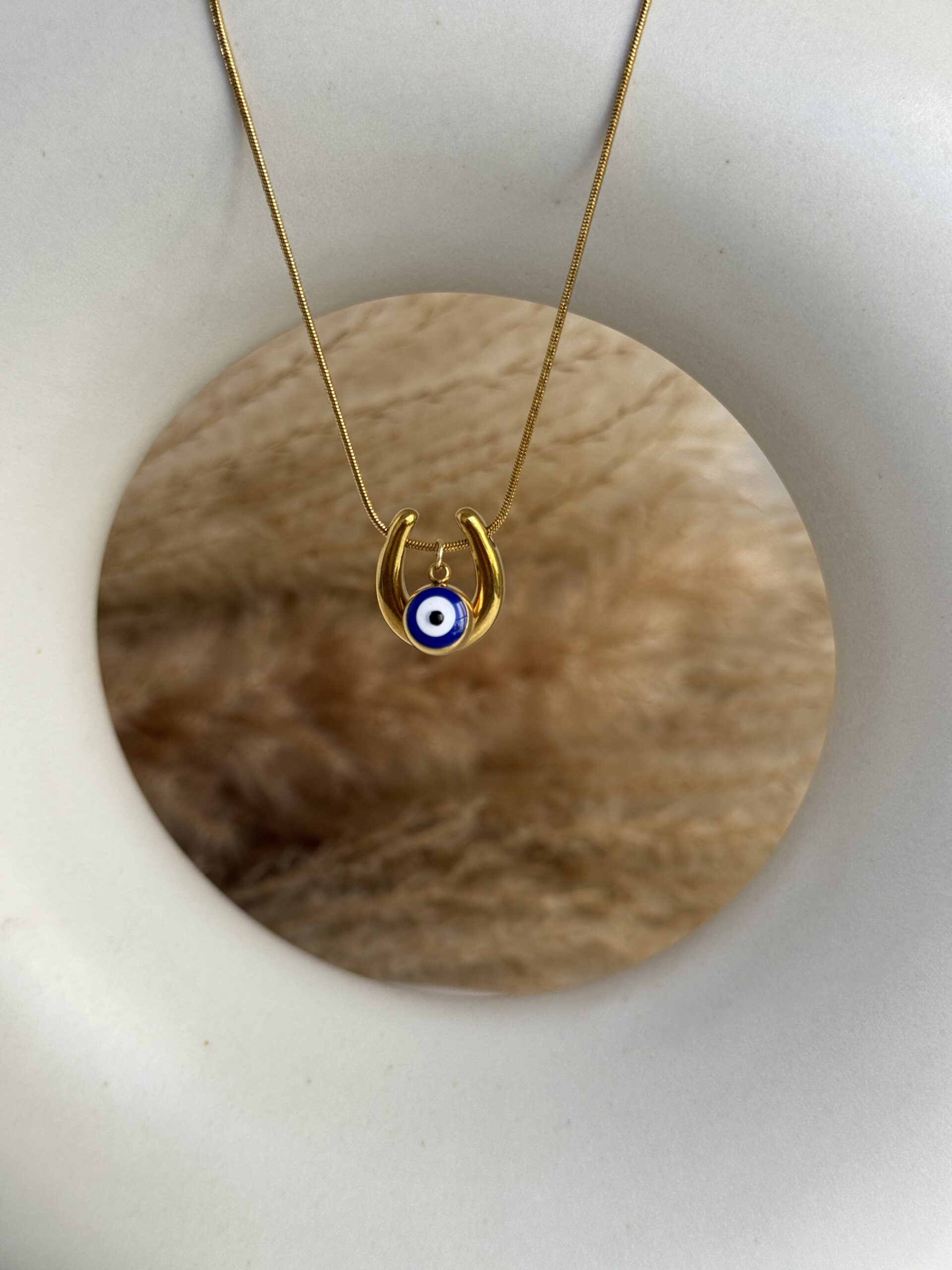 Protective Blue Evil Eye Necklace