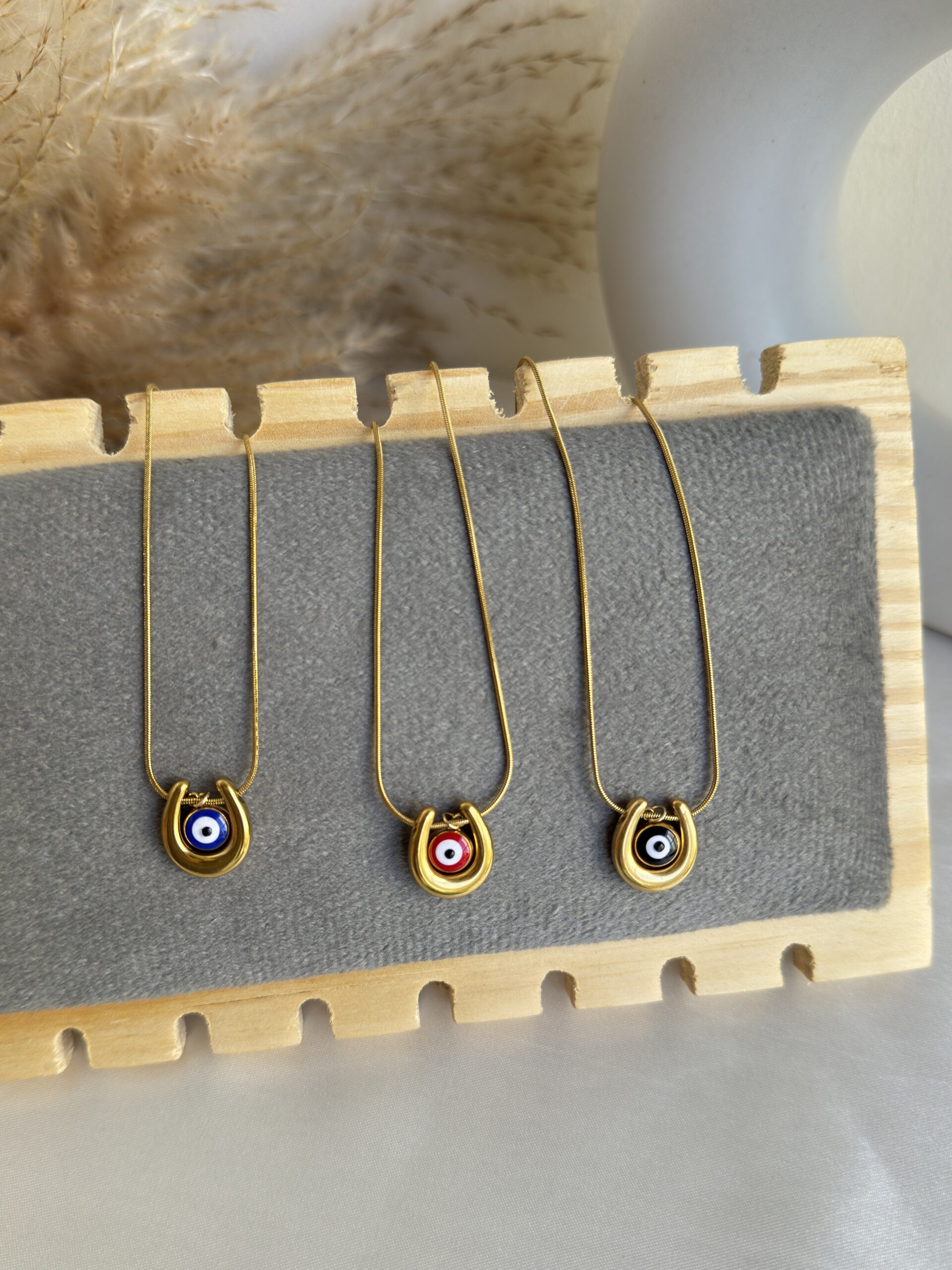 Protective Red Evil Eye Necklace