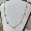 Graceful Pearl Cluster Necklace