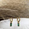 Emerald Drop Earrings