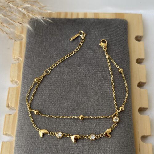 Sweet Heart Hand Bracelet