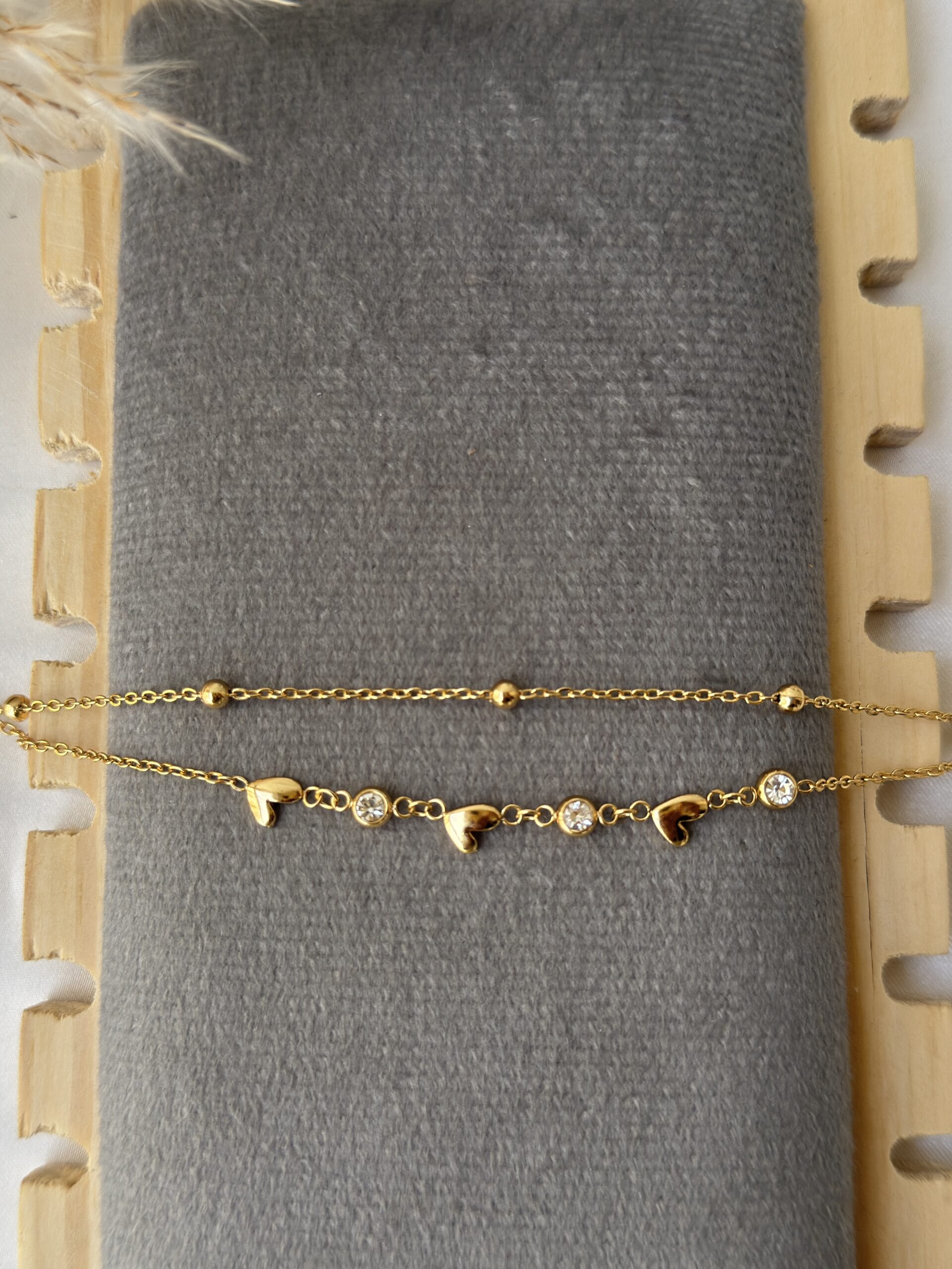 Sweet Heart Hand Bracelet