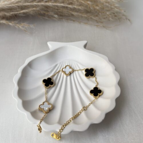 Reversible Clover Bracelet