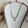 Sunbeam Halo Pendant Necklace