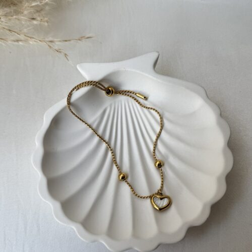 Elara Heart Bracelet