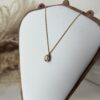 Ivory Pearl Dot Pendant Necklace
