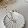 Ivory Pearl Dot Jewellery Set