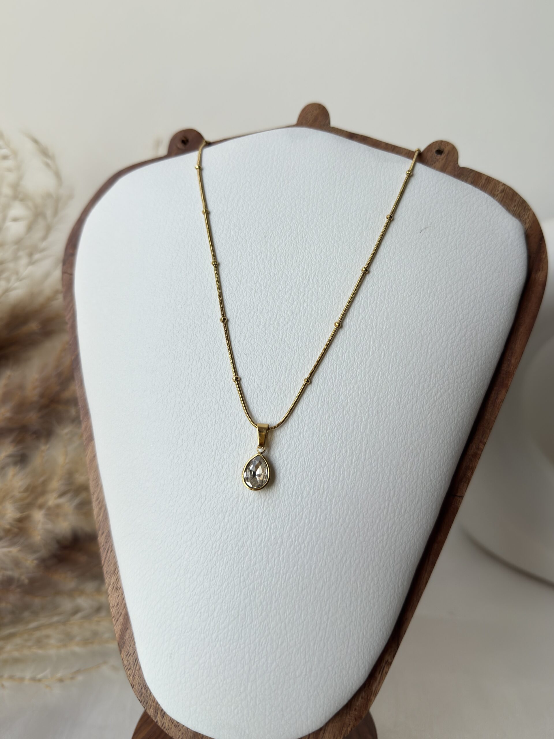 Whisper Glow Stone Necklace