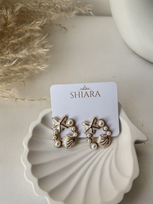 Coral Charm Earrings