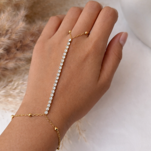 Aura Crystal Handchain