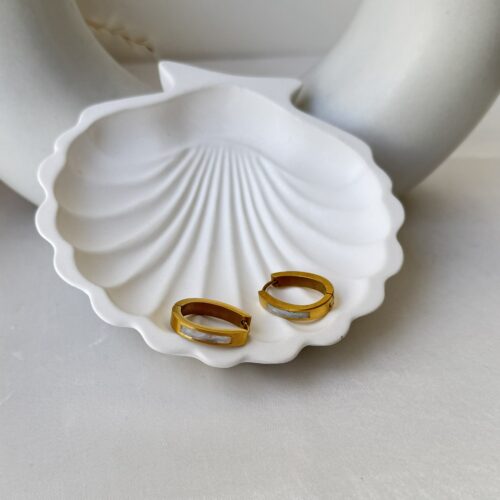 Sleek Shine Hoops Earrings