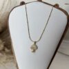 Pearl Shell Charm Necklace
