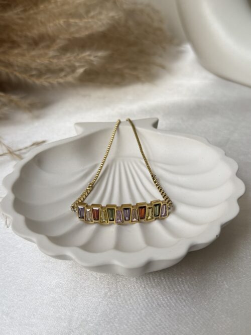 Rainbow Color Pop Bracelet