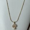 Pearl Shell Charm Necklace