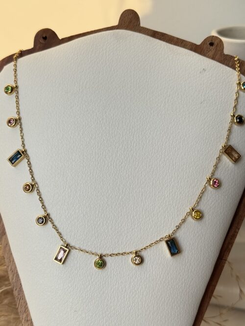 Confetti Gem Necklace