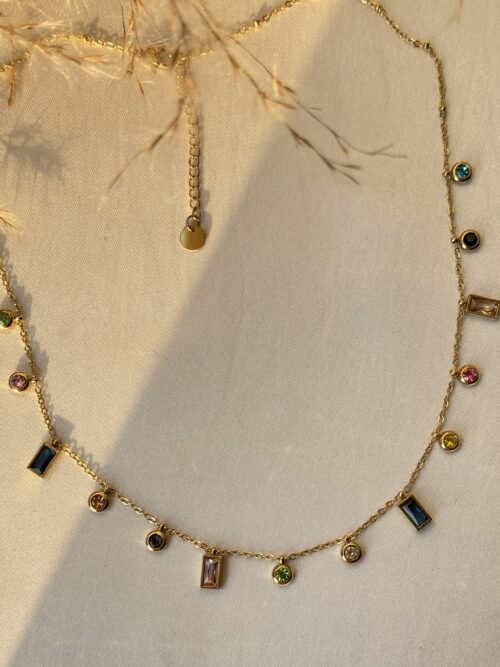 Confetti Gem Necklace