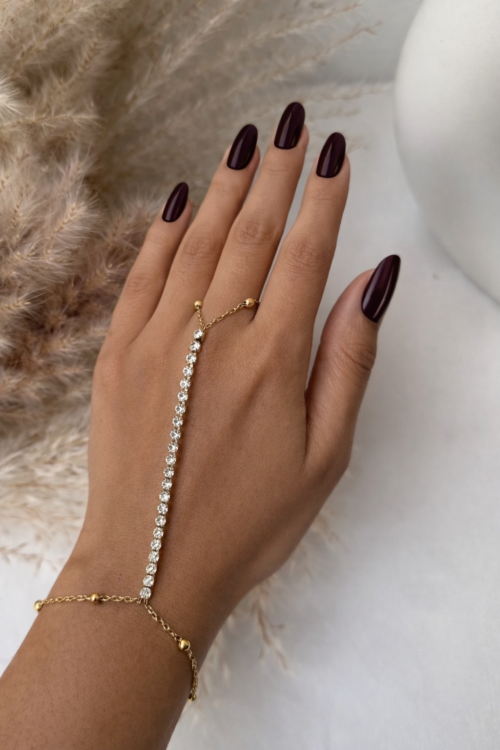 Aura Crystal Handchain