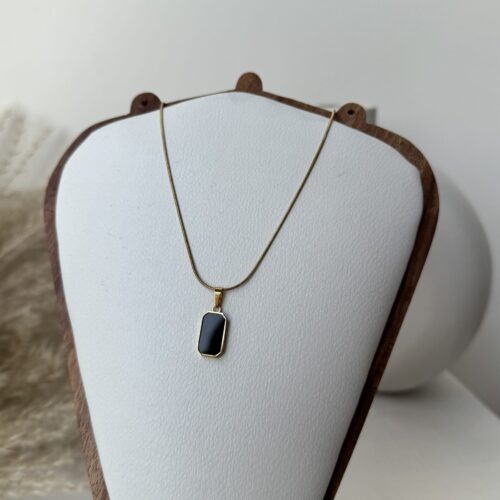 Reversible Dual Tone Necklace