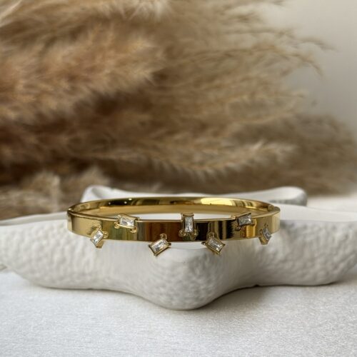 Crystal Scatter Bangle