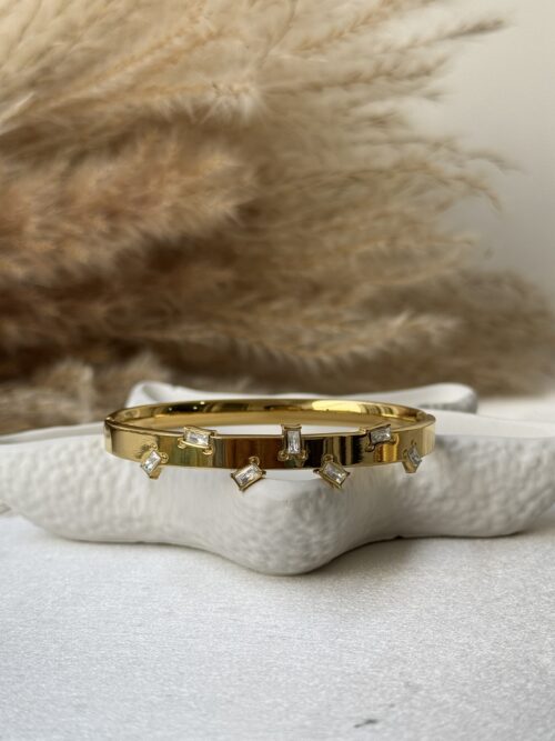 Crystal Scatter Bangle