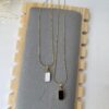 Reversible Dual Tone Necklace