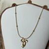 Ribbon Charm Necklace