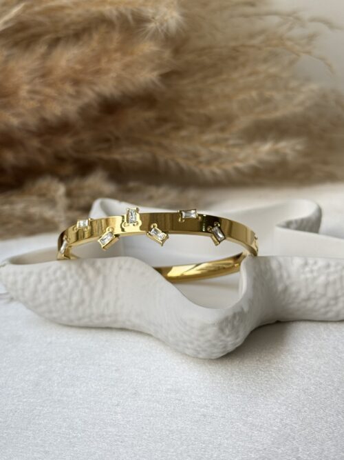 Crystal Scatter Bangle