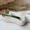 Emerald Line Bangle