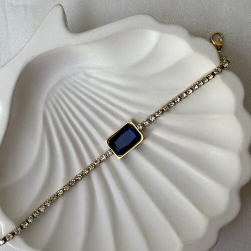 Main Royal Blue Tennis Bracelet