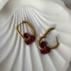 Cherry Cupid Hoop Earrings