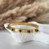 Verde Petal Lock Bangle