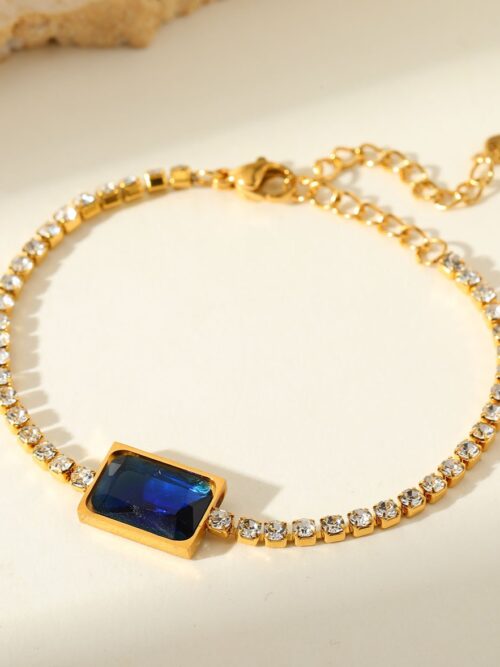 Royal Blue Tennis Bracelet