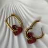 Cherry Cupid Hoop Earrings