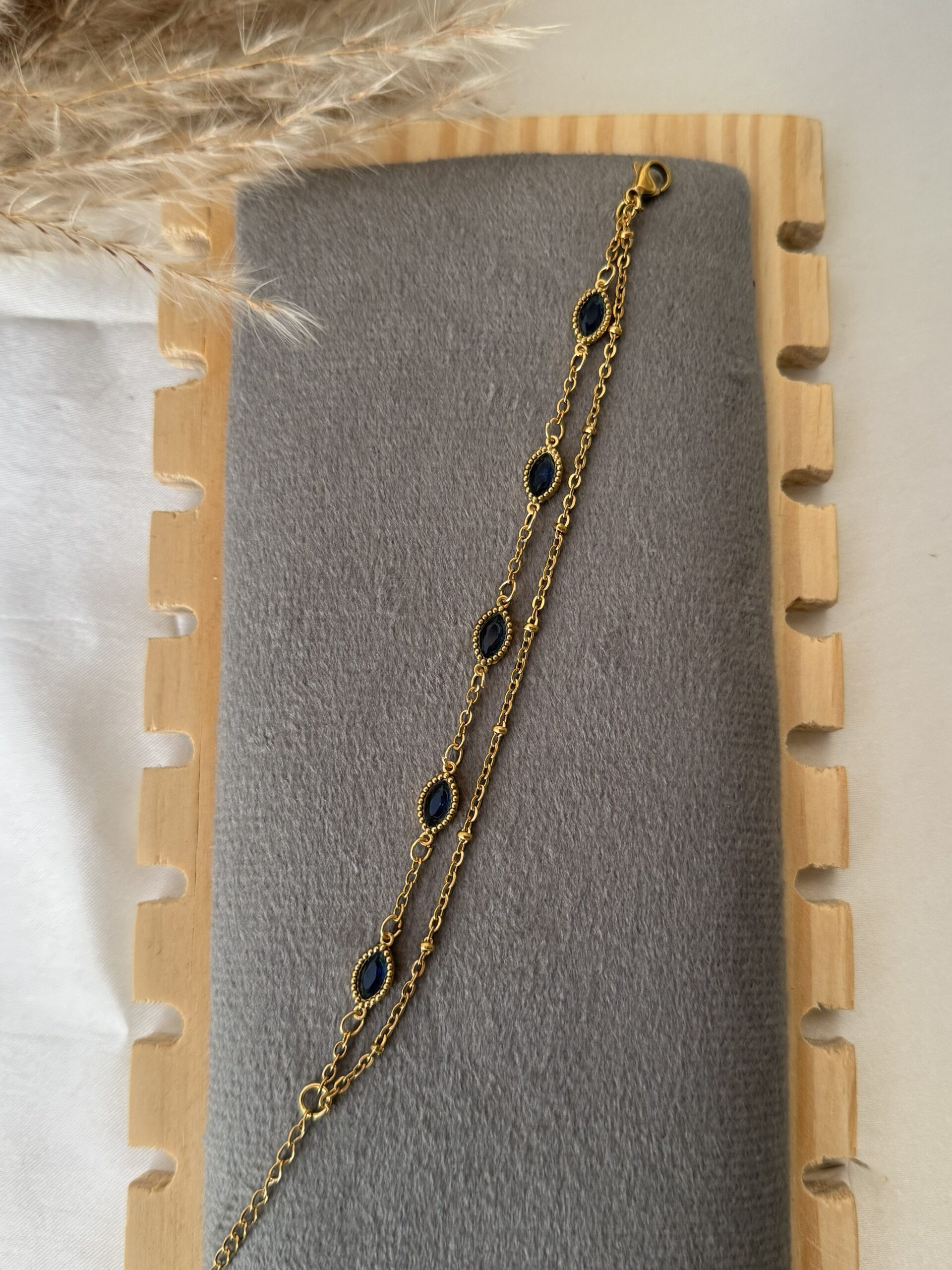 Velvet Blue Spark Bracelet