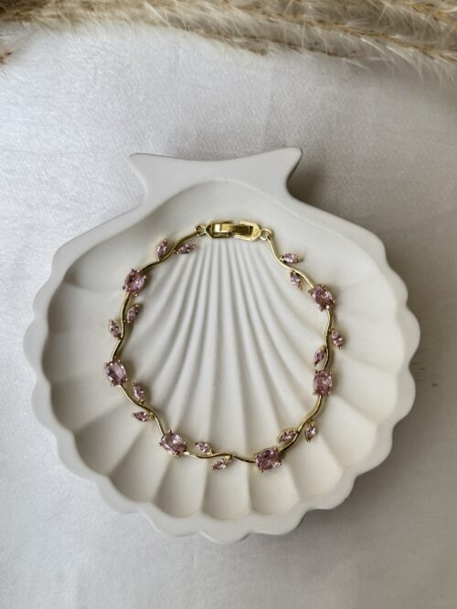 Aurora Pink Tulip Bracelet