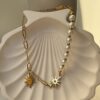 Sun & Pearl Charm Bracelet