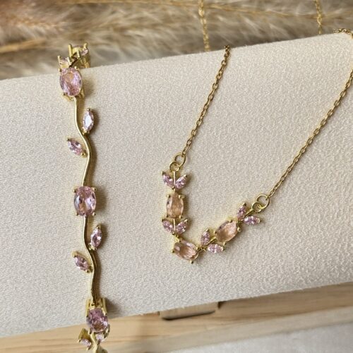 main Aurora Pink Blush Tulip Set