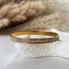 Lilac Ice Lock Bangle