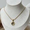 Round Gemstone Necklace
