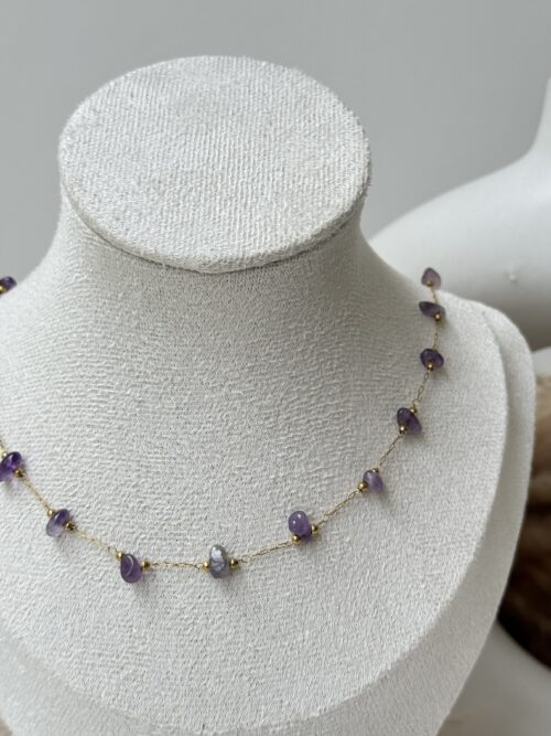 Lavender Mist Necklace & Bracelet Set