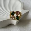 Emerald Blush Bloom Ring